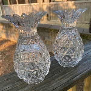 Crystal Pineapple Decorative Accents